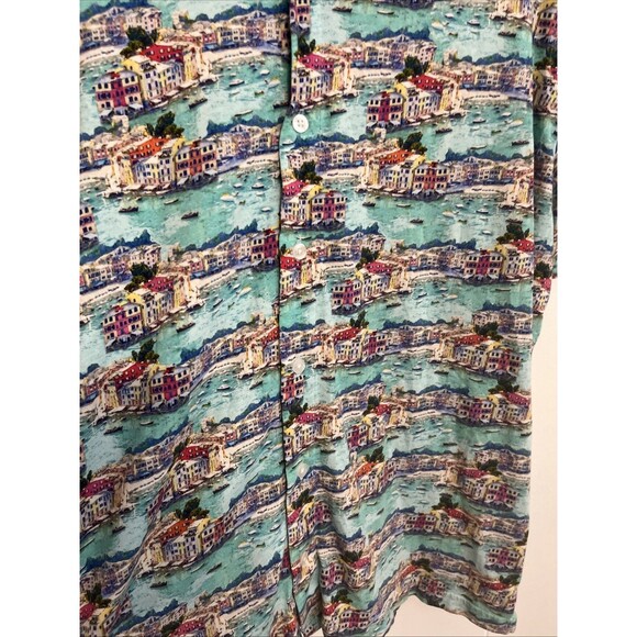 Michaels Men’s Large Shirt Pima Cotton Spandex Made in Peru - Picture 2 of 5